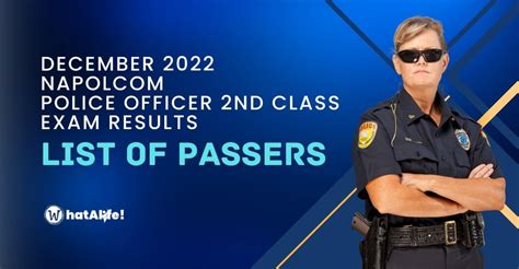 Full List of Passers — December 2022 Police Officer .